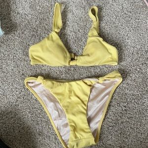 Pacsun Yellow Bikini Set